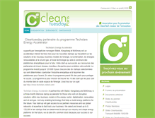 Tablet Screenshot of cleantuesdayparis.fr